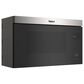 Whirlpool 1.1 Cu. Ft. Over-the-Range Microwave with Flush Built-In Design in Fingerprint Resistant Stainless Steel, , large