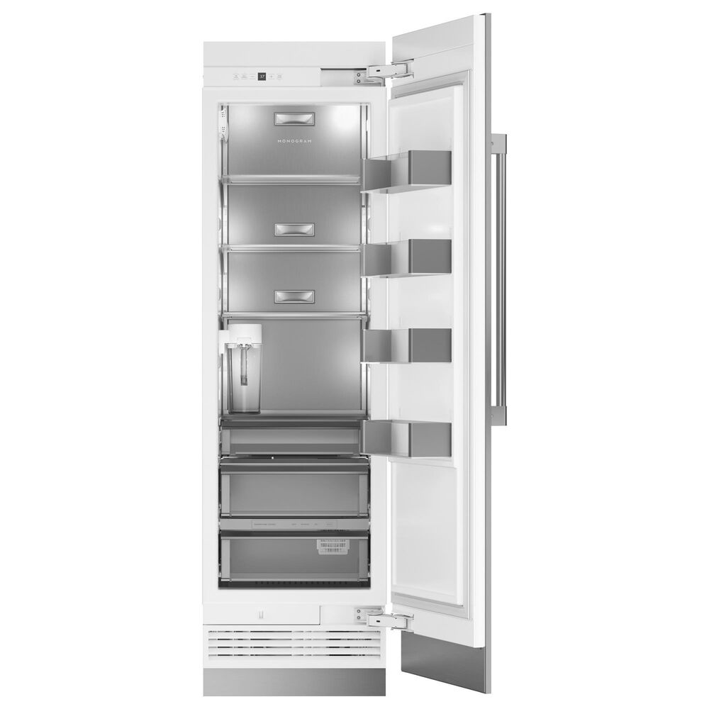 Monogram 24&quot; Integrated Column Refrigerator with Reversible Door - Panel Sold Separately, , large