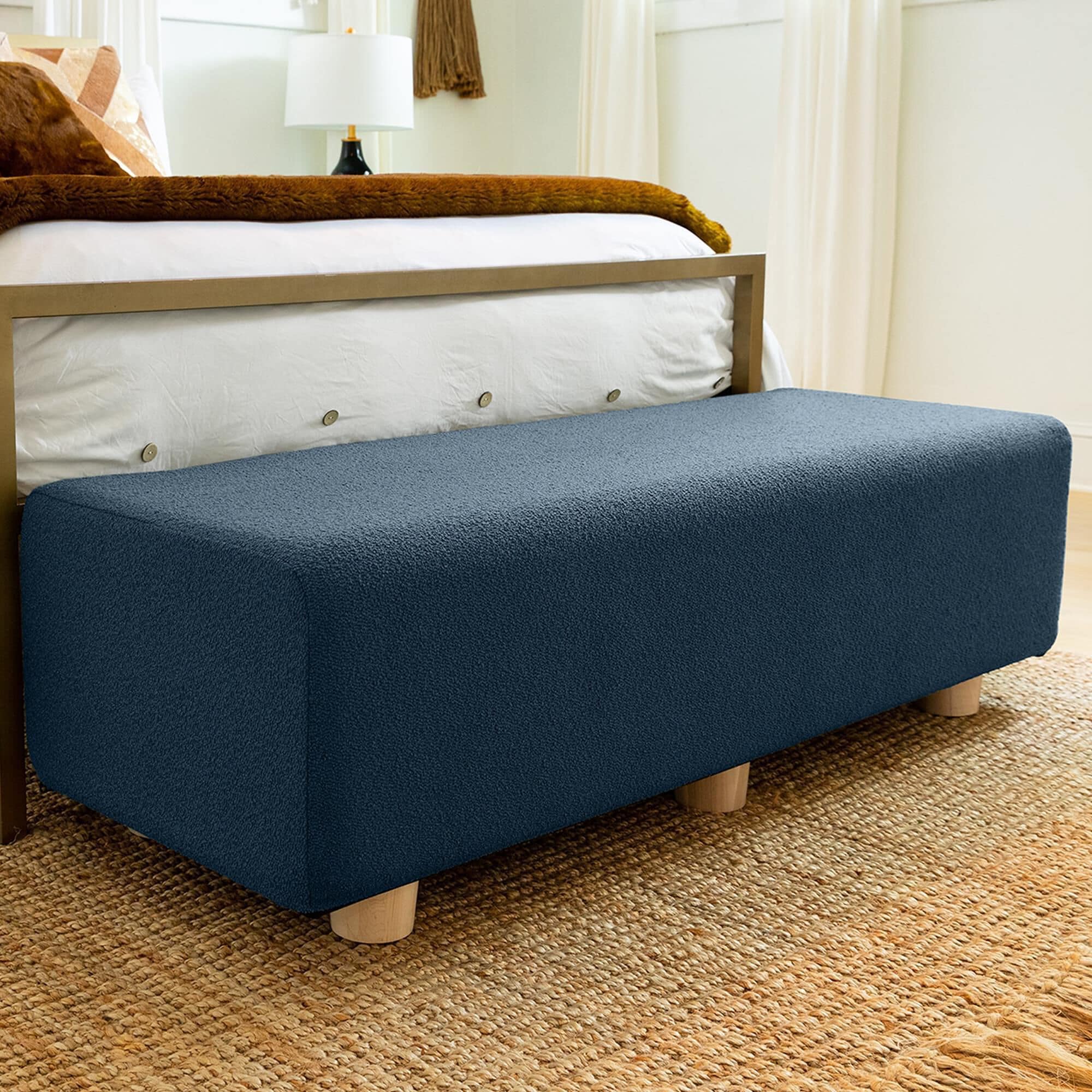 Low hot sale bedroom bench