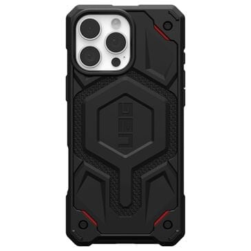 UAG Monarch Pro Series Case for Apple iPhone 16 Pro Max in Carbon Fiber Red Accent, , large