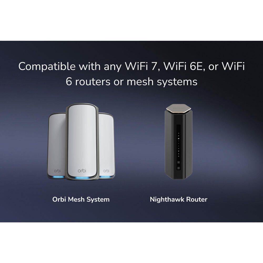 NETGEAR Nighthawk Wi-Fi 7 Tri-Band USB 3.0 Adapter in Black, , large