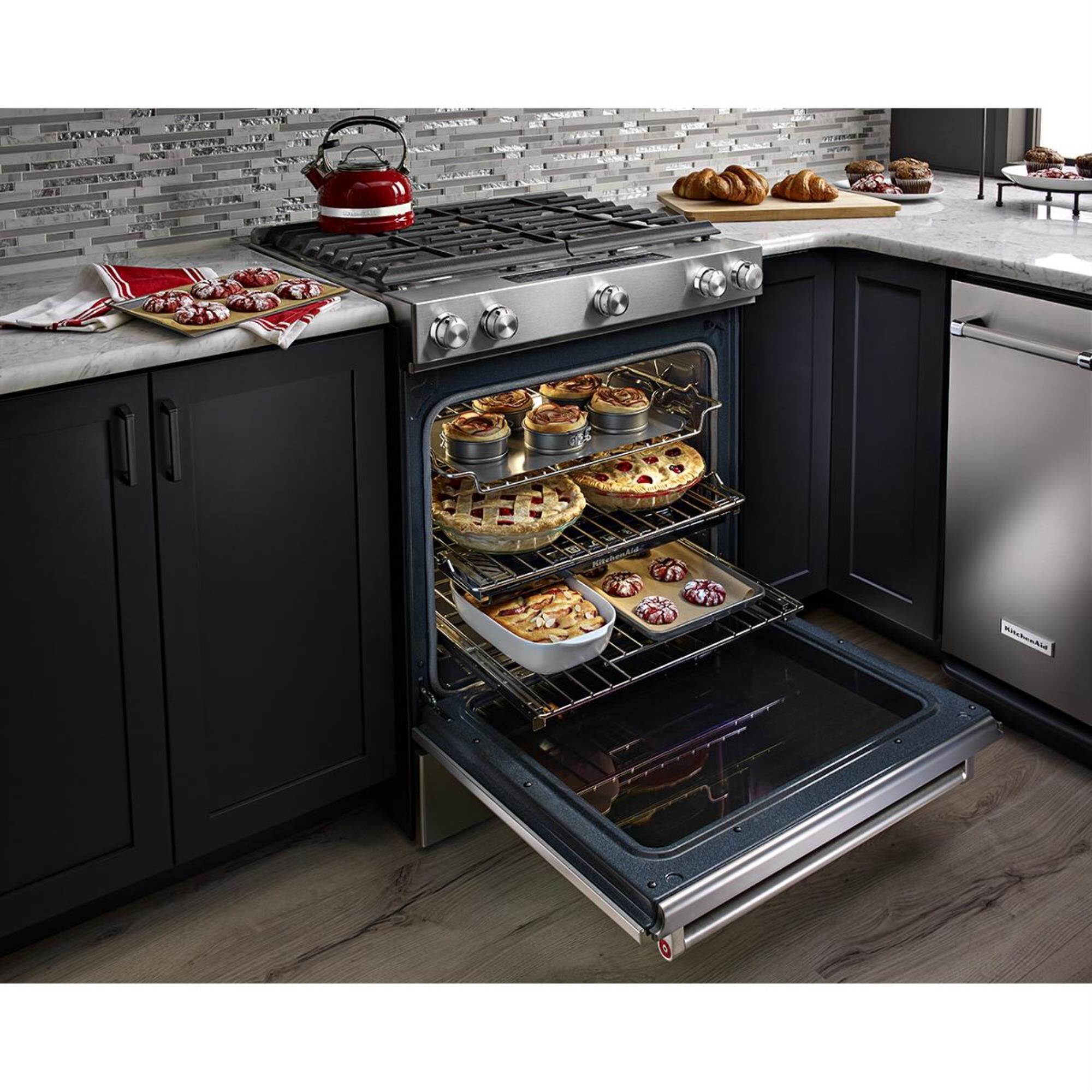 Kitchenaid 5.8 outlet gas range