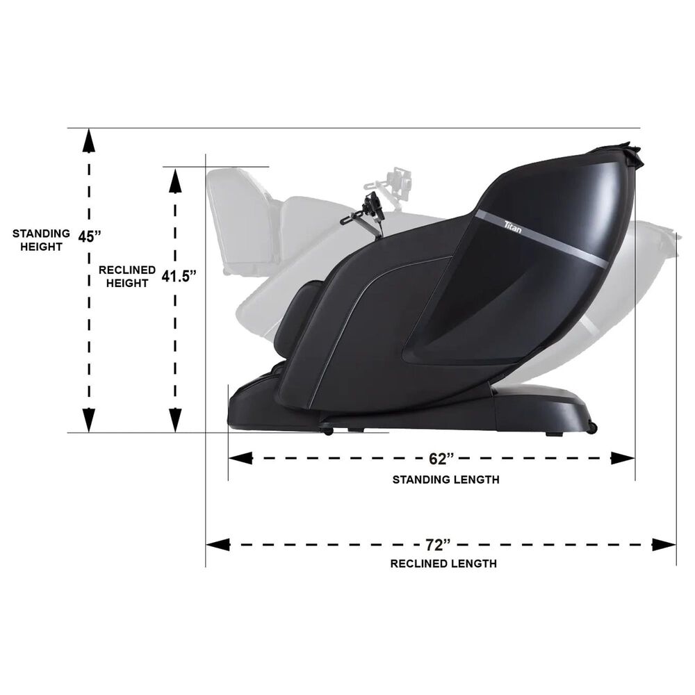 Osaki Ronin 4D Massage Chair in Brown, , large
