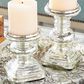 Maple and Jade 9" Traditional Candle Holder in Silver (Set of 2), , large
