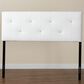Baxton Studio Dalini Queen Panel Headboard in White, , large