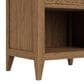 Shannon Hills Hallbrooke 1-Drawer Nightstand in Nutmeg Oak with USB Ports, , large