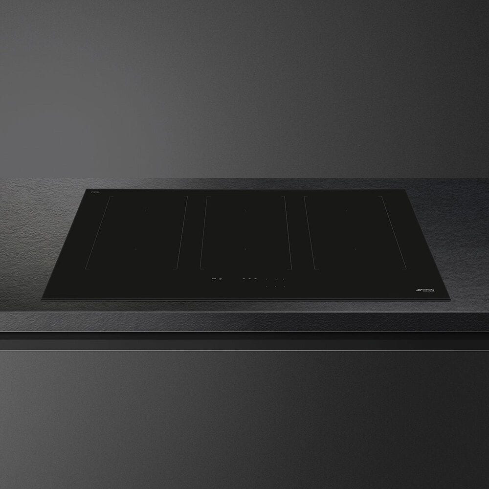 SMEG 36" Universal Induction Cooktop in Black, , large