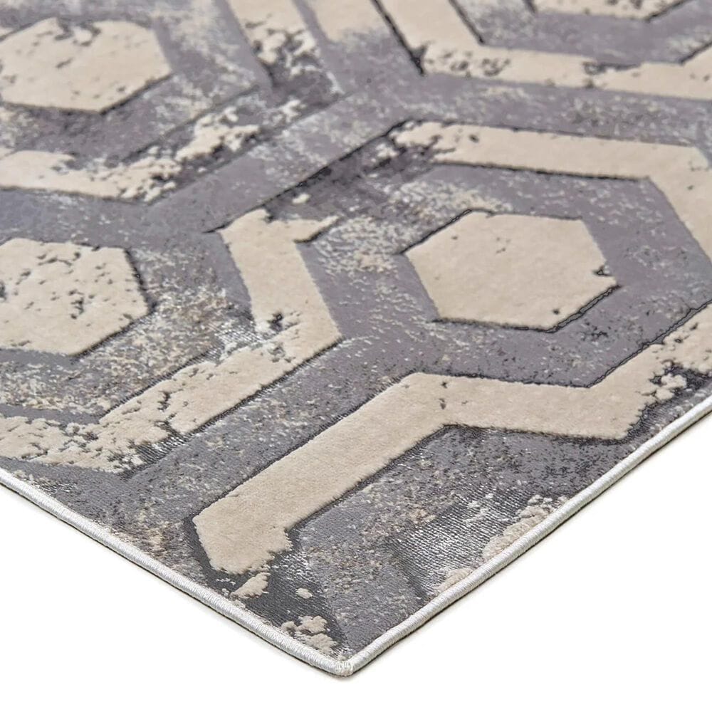 Feizy Micah 3046F 8&#39; x 10&#39; Beige and Gray Area Rug, , large