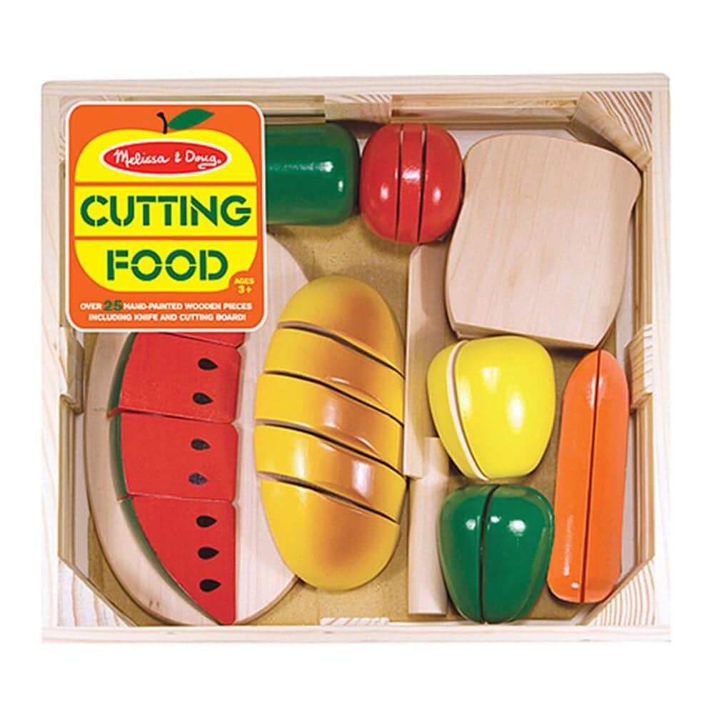 Melissa & Doug Cutting Food - Wooden Play Food, , large