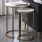 DHP Amelia Nesting Tables in White Marble, , large