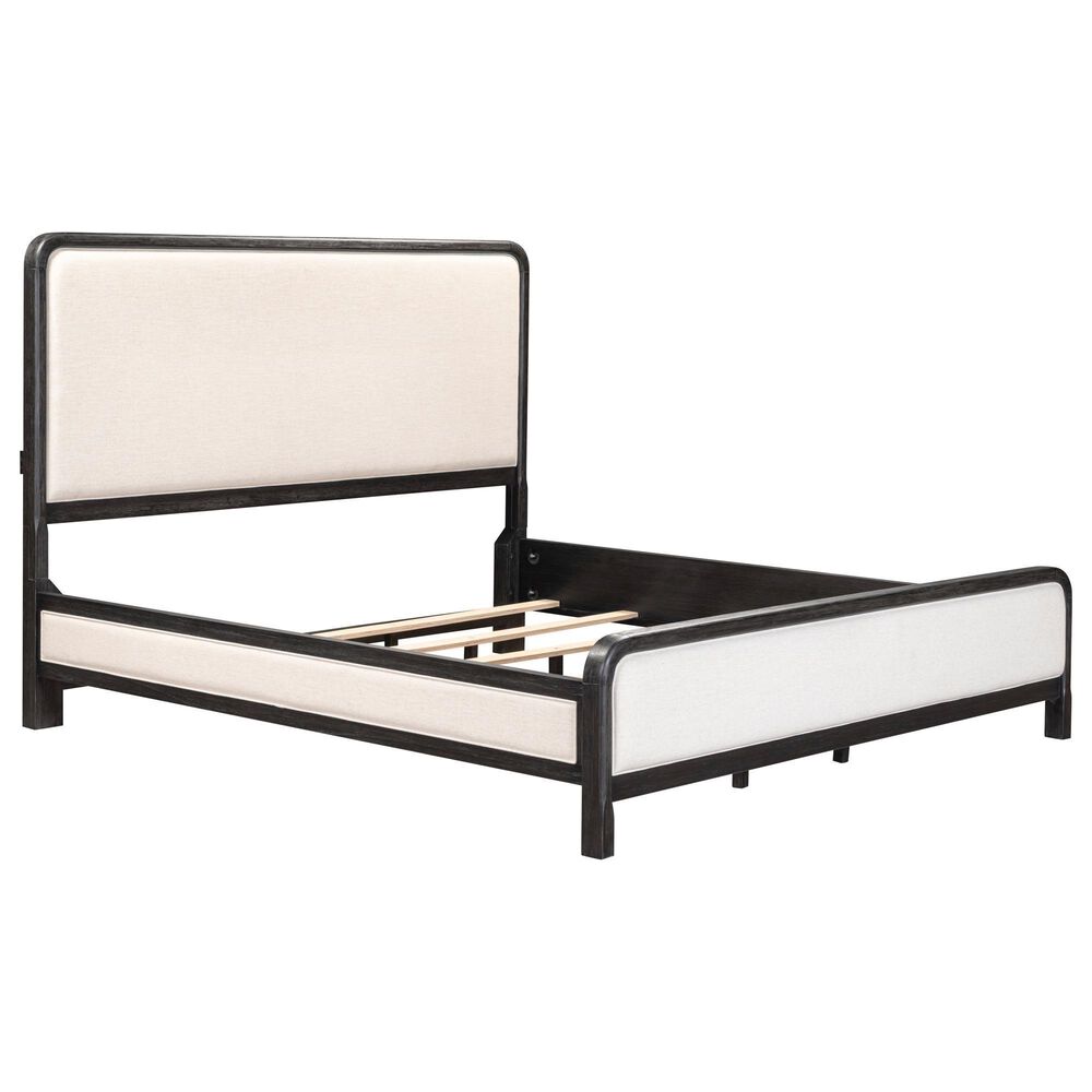 Riva Ridge Ambrose 3-Piece King Panel Bedroom Set in Obsidian Mist, , large