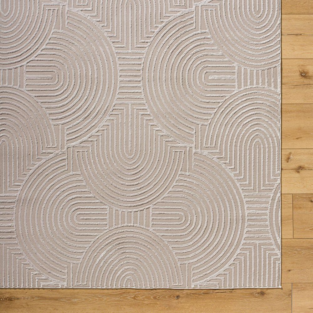 Surya Alder ALD-2324 8&#39;11&quot; x 12&#39; Taupe and Tan Area Rug, , large