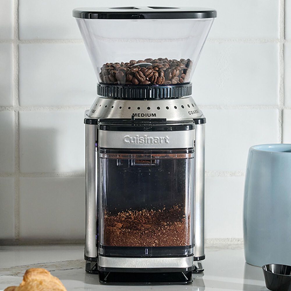 Cuisinart Supreme Grind Automatic Burr Mill Coffee Grinder in Black Stainless, , large