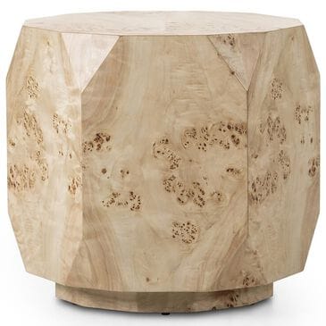 Four Hands Elena End Table in Light Burl, , large