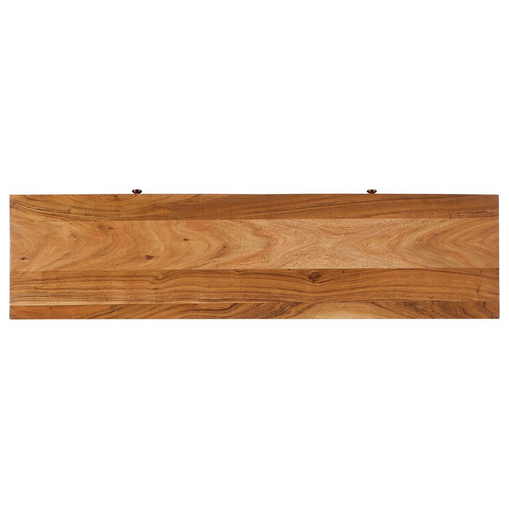 Pacific Landing 2-Drawer Console Table in Natural Brown, , large