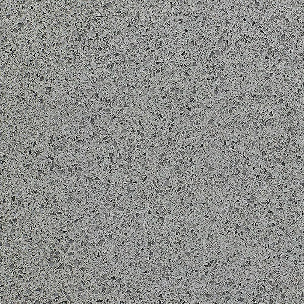 NFM Custom Countertops Iced Gray 3cm Quartz Countertop, , large
