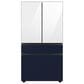 Samsung Bespoke Bespoke 4-Door French Door Refrigerator Top Panel in White Glass, , large