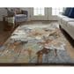 Feizy Dafney 5" x 8" Beige and Multicolor Area Rug, , large