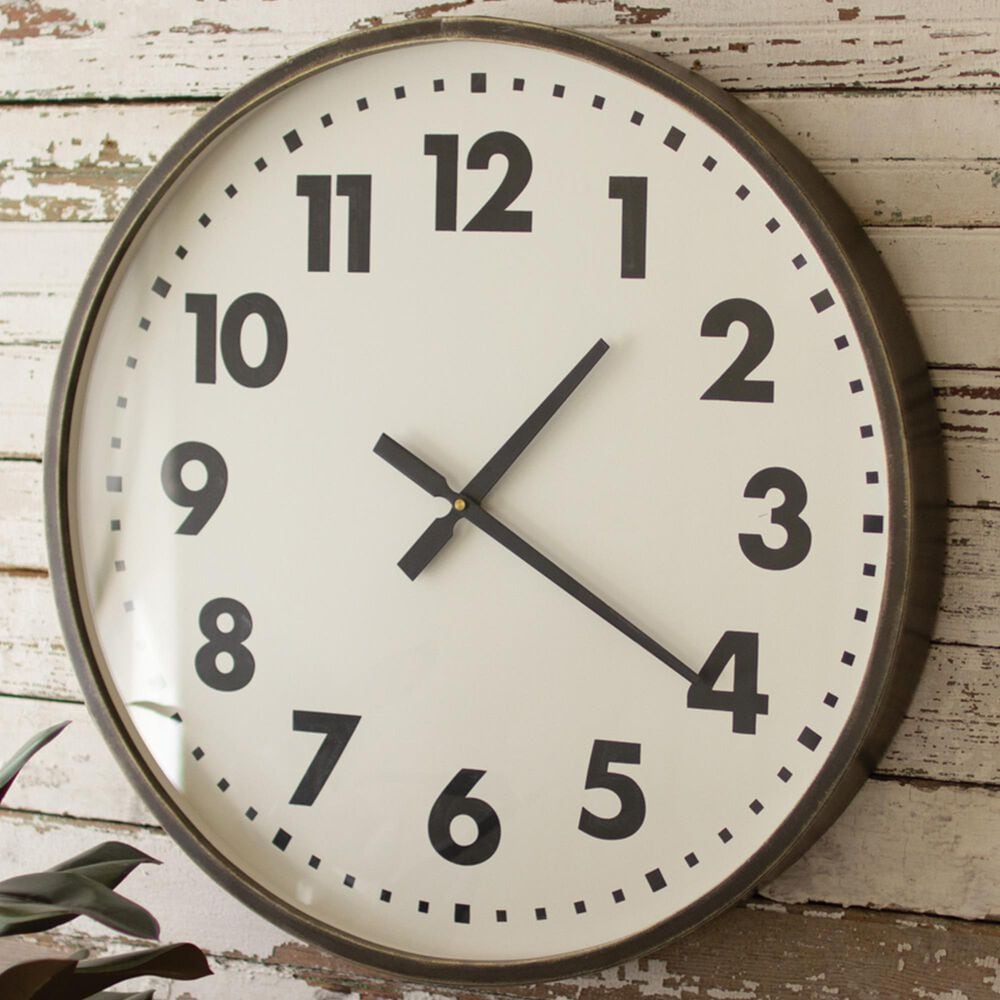Kalalou Round Wall Clock, , large
