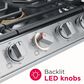 Frigidaire Professional Professional 2-Piece Kitchen Package with 30" Single Wall Oven and 30" Gas Cooktop in Stainless Steel, , large
