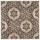 Safavieh Lyndhurst 8" Square Light Grey and Beige Area Rug, , large