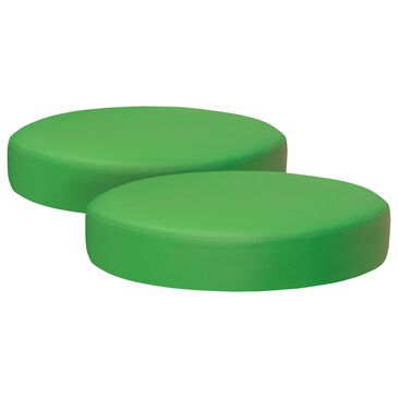 Regency Global Sourcing Eric Ottoman in Envy Green Set of 2, , large