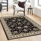 Radici USA Alba Black 3"3" x 4"11" Area Rug, , large