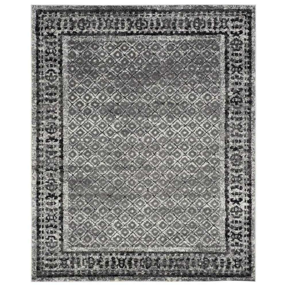 Safavieh Adirondack ADR110B-10 10" x 14" Ivory/Silver Area Rug, , large