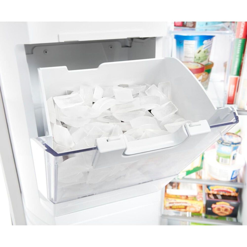 Whirlpool 24.5 Cu. Ft. 36" Wide Side-by-Side Refrigerator in Fingerprint Resistant in Black Stainless Steel, , large