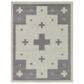 Balta Rugs Mina 7"10" x 10" Grey Area Rug, , large