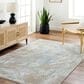 Surya Brunswick Cream, Tan, Taupe, Light Slate, Blue and Seafoam 9" x 12"2" Area Rug, , large