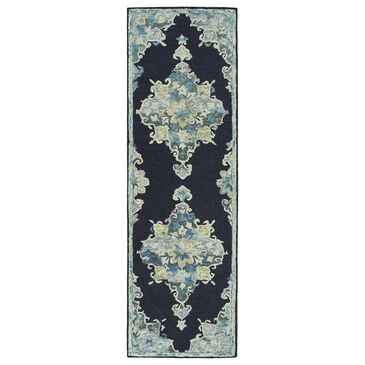 Kaleen Rugs Shazier Traditional 2"6" x 8" Navy Runner, , large