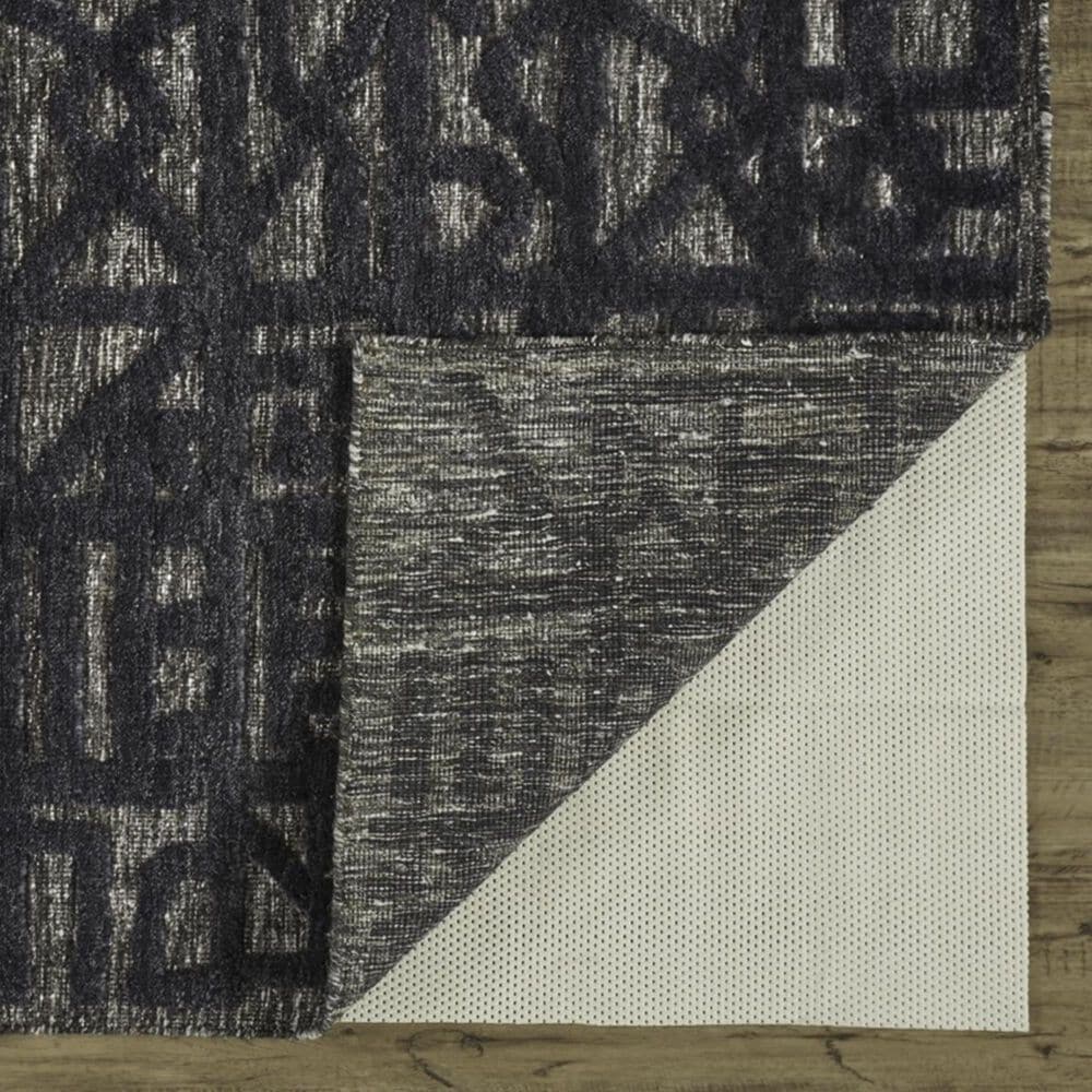 Feizy Norah 6062L 7&#39;9&quot; x 9&#39;9&quot; Black and Dark Gray Area Rug, , large