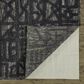 Feizy Norah 6062L 7"9" x 9"9" Black and Dark Gray Area Rug, , large