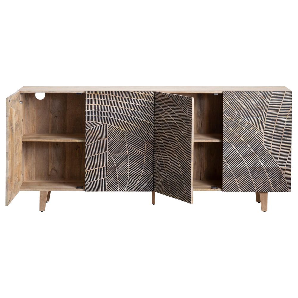 Crestview Collection Zambia Sideboard in Black, , large
