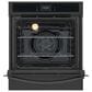 Frigidaire Gallery 24" Single Electric Wall Oven with Air Fry in Black, , large