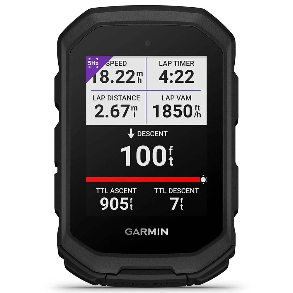 Garmin Edge MTB Advanced GPS Mountain Bike Computer in Black, , large