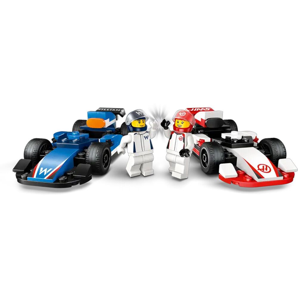 LEGO City F1 Williams Racing &amp; Haas F1 Race Cars, , large