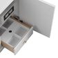 James Martin Bellshire 36" Single Bathroom Vanity in Bright White with 3 cm Phantome Eclos Top and Rectangular Sink, , large