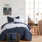 Levtex Tobago 3-Piece Stripe King Quilt Set in Blue and White, , large