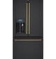 Cafe CAFE REFRIGERATION HANDLE KIT - BRUSHED BRASS, , large