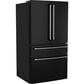 Cafe 23.2 Cu. Ft. Smart Counter-Depth 4-Door French-Door Refrigerator With Dual-Dispense AutoFill Pitcher in Matte Black, , large