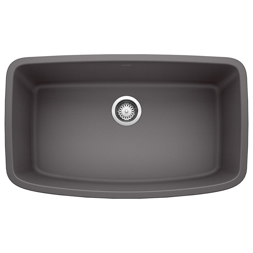 Blanco Valea Super Single Bowl Kitchen Sink in Cinder, , large