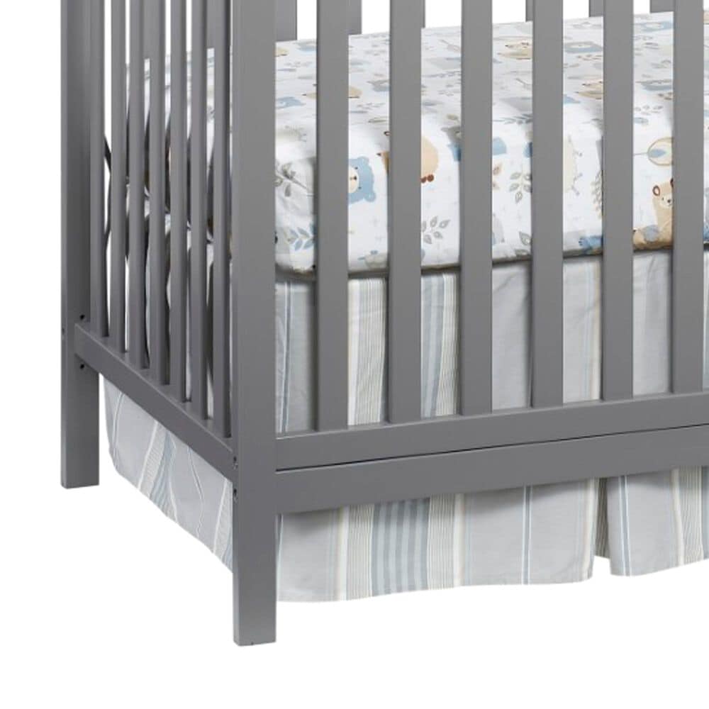 Proberen Ontwaken Ook Oxford Baby Harper 4-In-1 Convertible Crib in Dove Grey | NFM