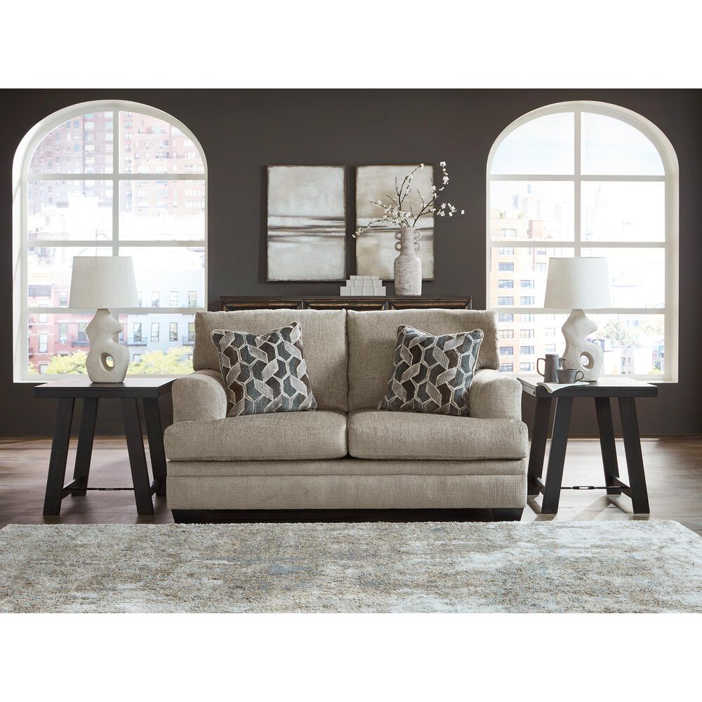 Ashley Stonemeade Stationary Loveseat in Taupe, , large