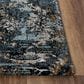 RIZZY Elite 10" x 13" Charcoal and Denim Area Rug, , large