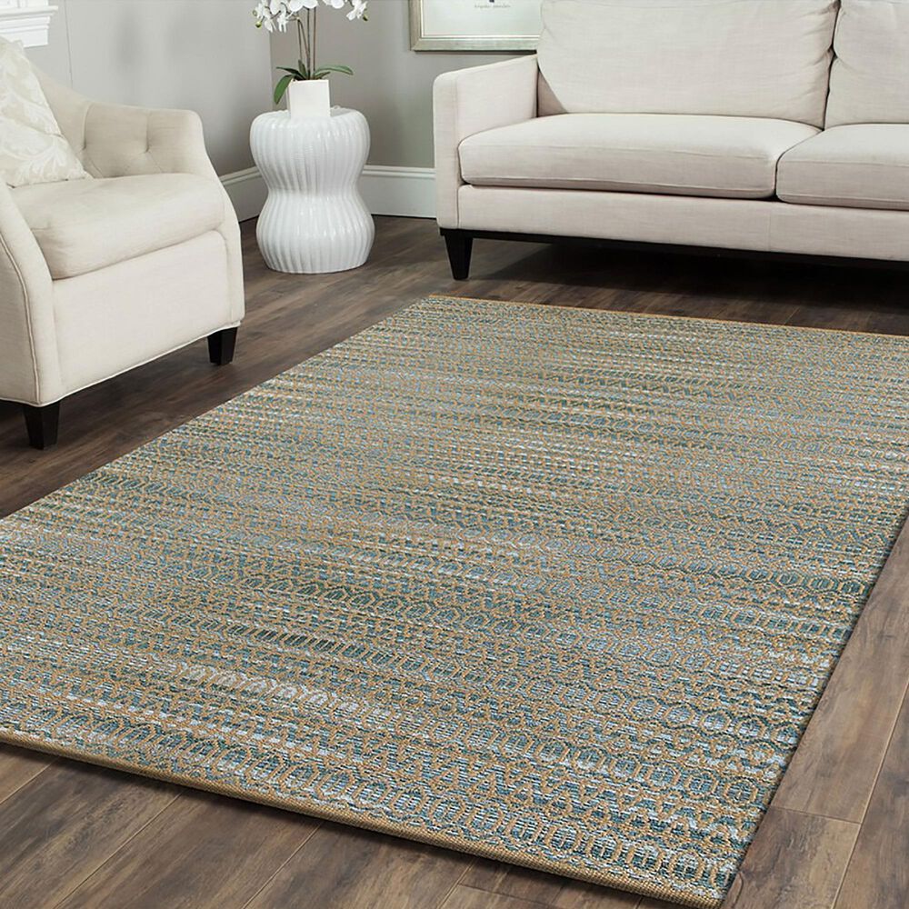 L&amp;R Resources Natural Fiber 7&#39;9&quot; x 9&#39;9&quot; Moon Stone Area Rug, , large