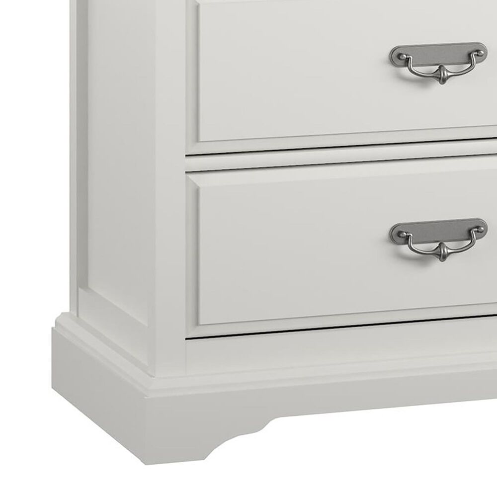 DHP Nordbee 6 Drawer Dresser in White, , large