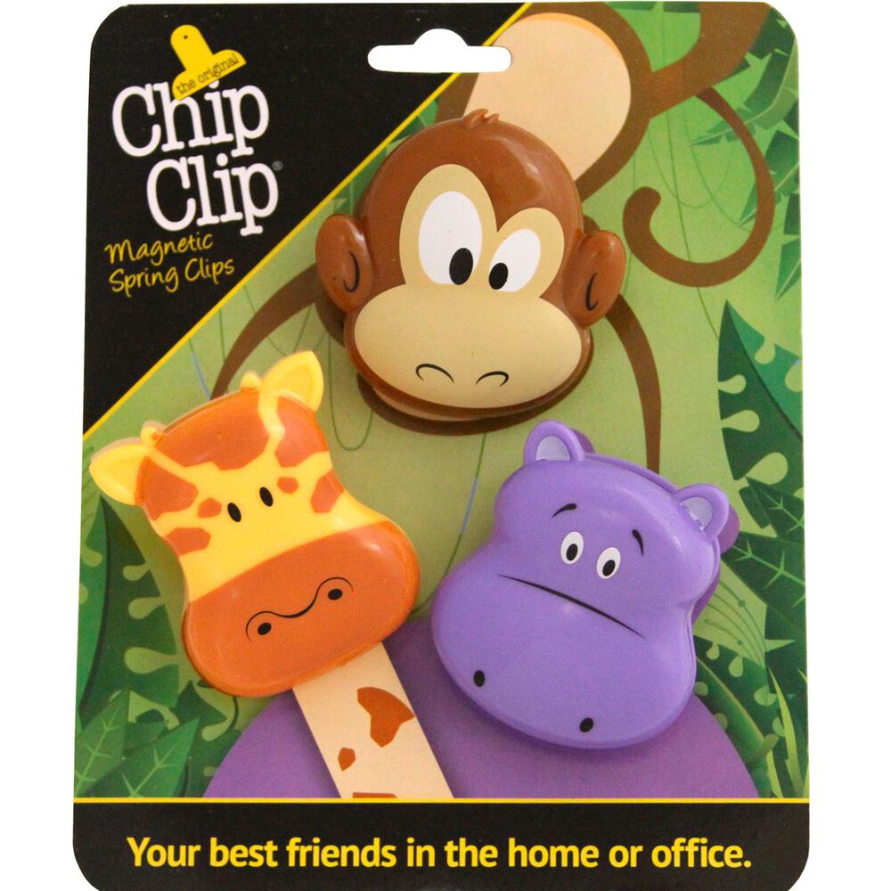 Chip Clip Magnetic Jungle Clips Set of 3 , , large