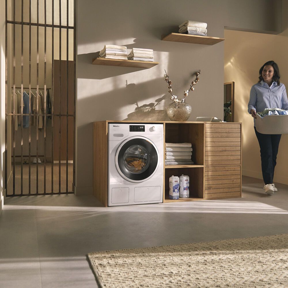 Miele 2.3 Cu. Ft. Front Load Washer in Lotus White, , large